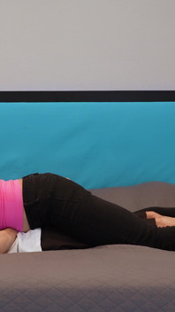 Redhead's Stomach Pressing Fetish - Belly Punch E03 - MILF Stella