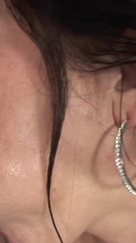 Filling up her mouth with piss after sex