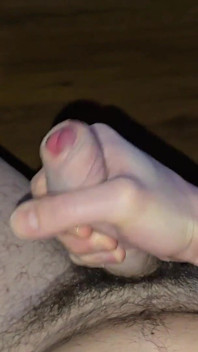 Hairy Big Dick Masturbation - Close-up POV Cumshot