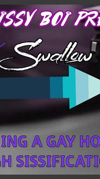 Sissification soundtrack müzik aracılığıyla kadın kılıklı bir fahişe oluyor
