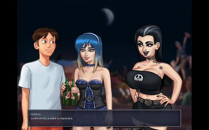 HotSummer117: Saga estivale, cap 55 - soirée chez mon ami