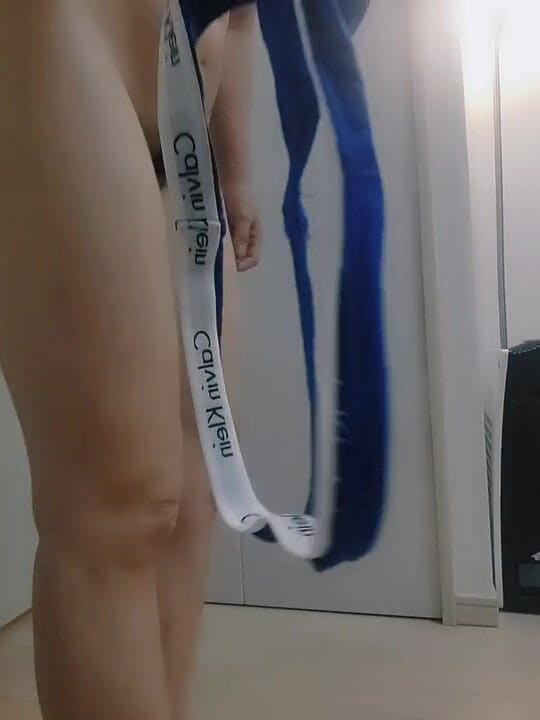 Mayumi Kanzaki: Wearing Calvin Klein Pants