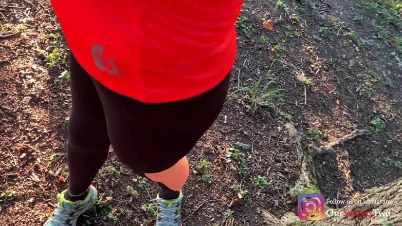 Our Secrets: Cum in her panties while hiking in the woods - very...