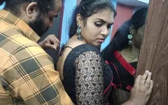 Mallu Couple Hot Fuck in Saree, Saree Removal and Hot Fuck, Navel Lick, Blow Job, Pussy Lick and Hot Fuck in Saree, Mallu Couple
