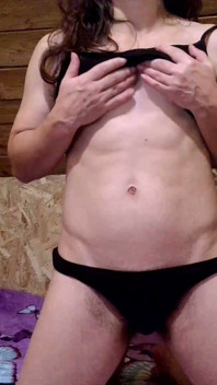 Flexing My Abs