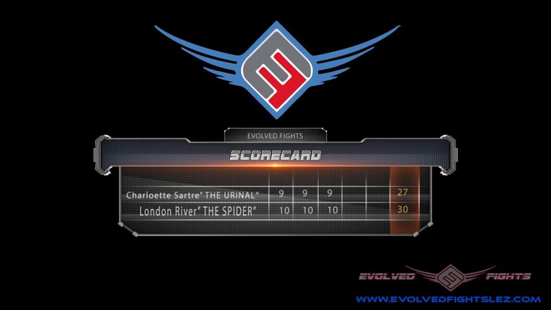 Evolved Fights Lez: ลอนดอน ริเวอร์ ปะทะ ชาร์ลอตต์ ซาร์ตร์ สาวนมใหญ่ดุเดือด