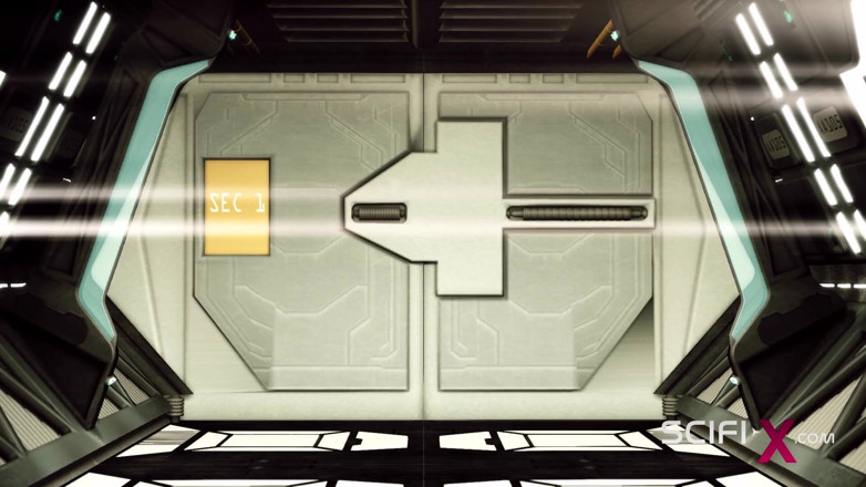 SciFi-X: Sexo en una nave. Chica tetona del espacio en puños...