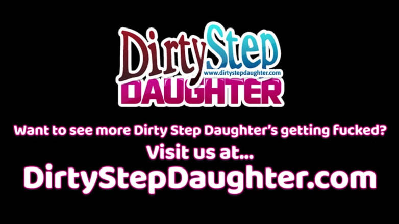 Dirty Stepdaughter: Sinsi üvey kız tombul üvey babasını sikiyor