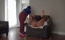 Souzan Halabi: Rijpe Turkse vrouw anale pegging en prostaatmassage