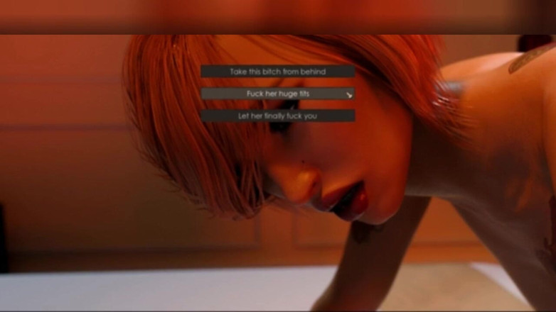 3DXXXTEEN2 Cartoon: Hot girl with tattoos. 3D porn cartoon sex