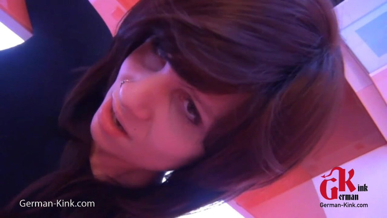 German Kink: Cute German teen gets fucked and creampied