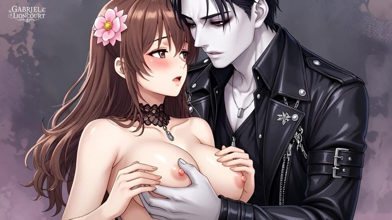 Gabriel de Lioncourt AI: Goth Girl Fan Pieprzy Rockstar Za Kulisami - Hentai 1