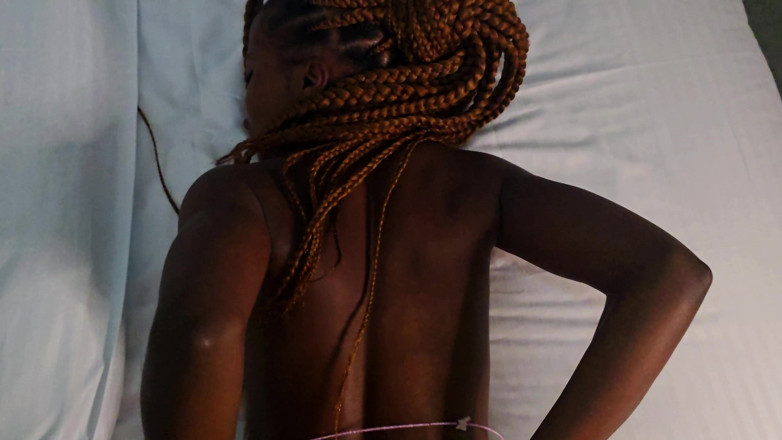 The Best Milky: Creampie seksual eboni remaja yang cantik dan pancutan muka