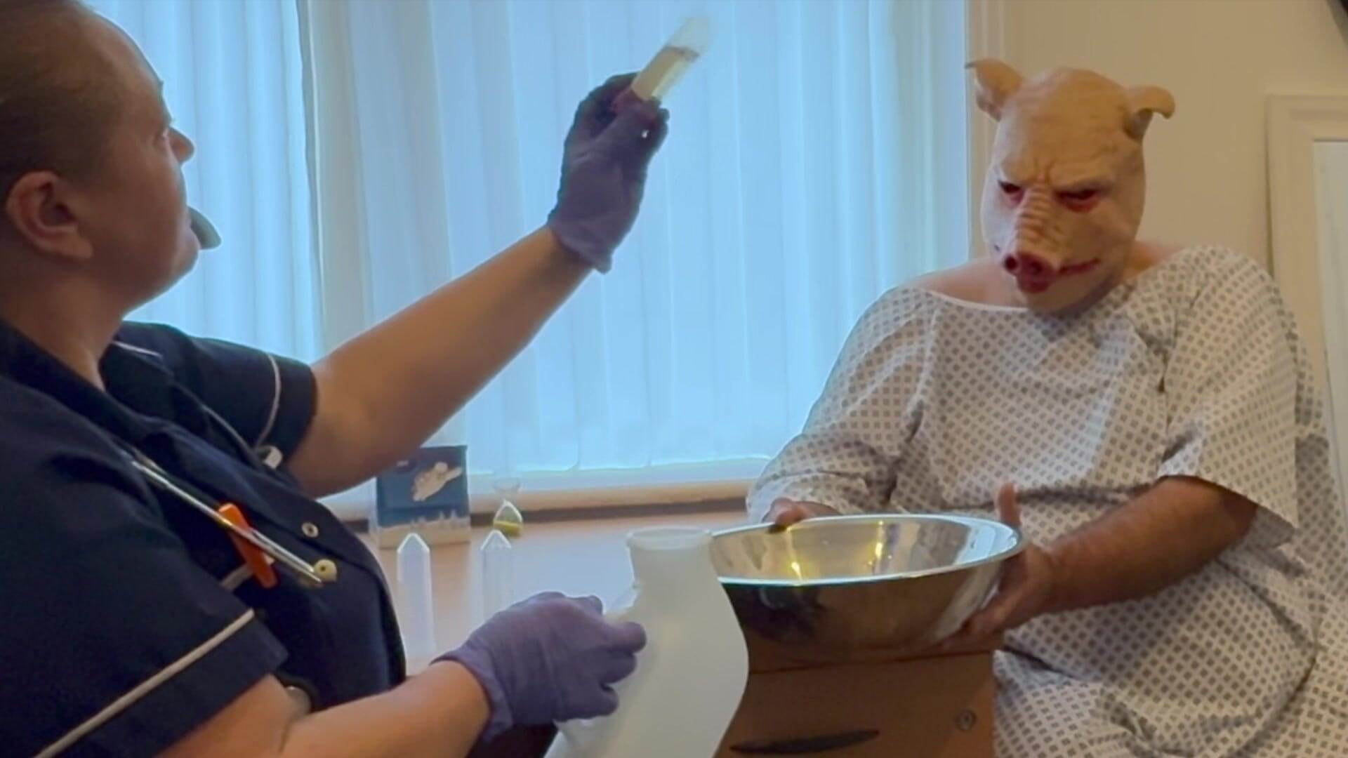 Matron Satana and Patient Piggy