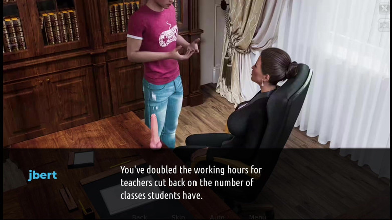 Jbert: 学校プリンシパル_ミセス、リチャードソンウォークスルーパート1_Sunville_gameplayの熟女