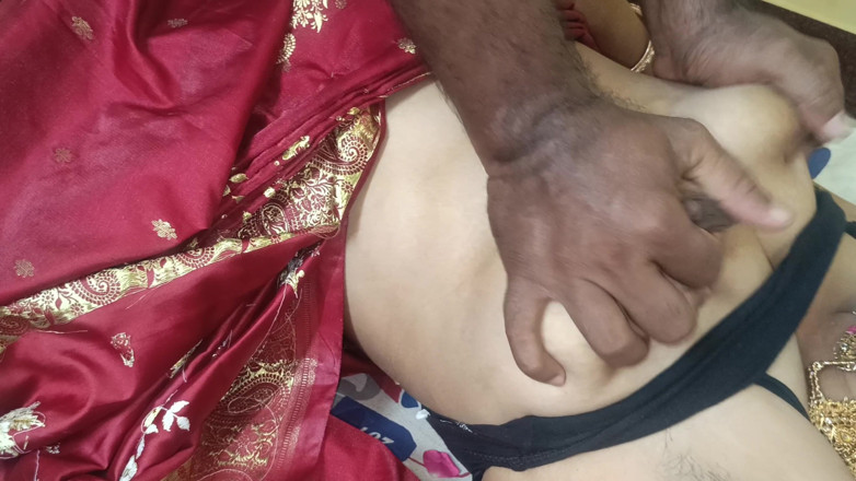 Wonder: Batchelor 邻居男人 qhousewife 红色纱丽与热操逼
