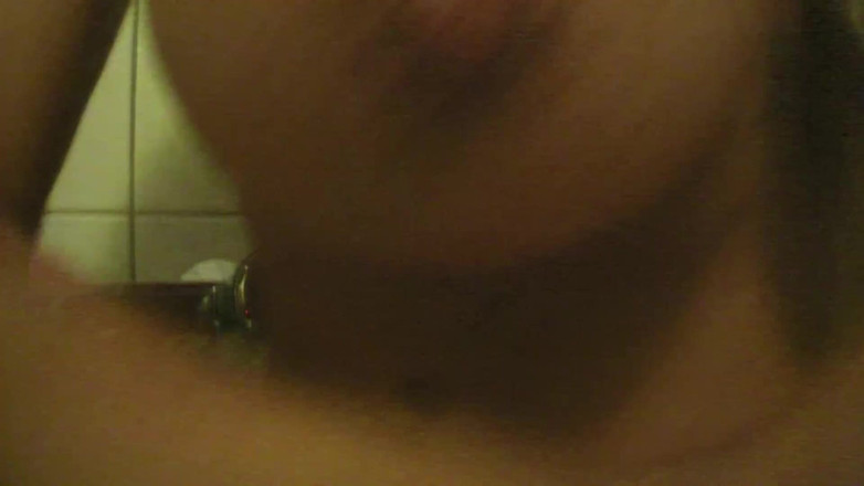 German amateur - 100% German hardcore videos: Busty short hairy milf gets pissed in the bathroom