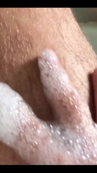 Sensual Hairy Body Worship in the Bathtub