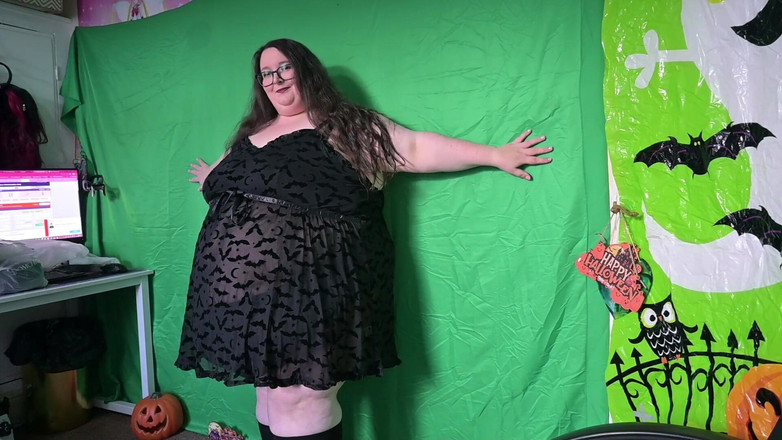 SSBBWLadyBrads: SSBBW halloweenský módní úlovek pro velká těla