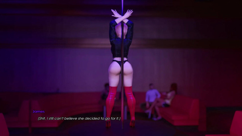 3D Cartoon Porn: Lust Academy 30 - Tarian Bugil Adele untuk James