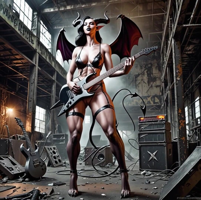 Horny van stevie: Succube, vidéo musicale d’un groupe de métal