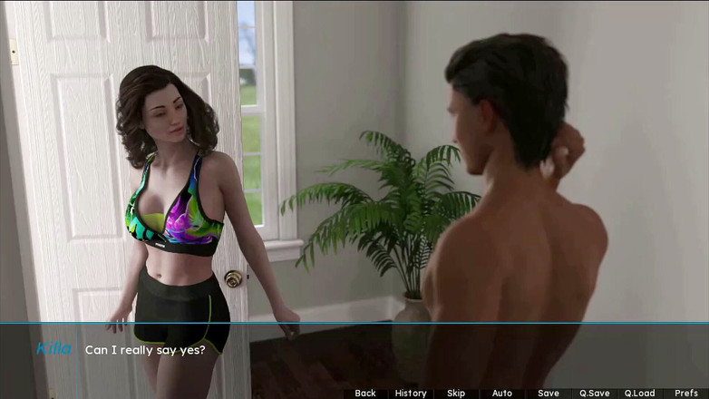 Visual Novels: Літній запах, частина 7 (маршрут подруги)