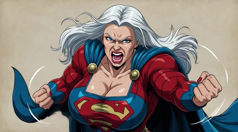 AI Porn: Ai セクシースーパーヒーローアクションクリップ