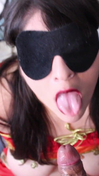 Blindfolded Face Fuck