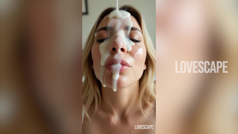 Lovescape: Возбужденная милфа трахается в каждой комнате (ai генерируется)