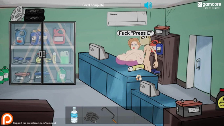 Dirty GamesXxX: Fuckerman: follando en la gasolinera, ep. 8