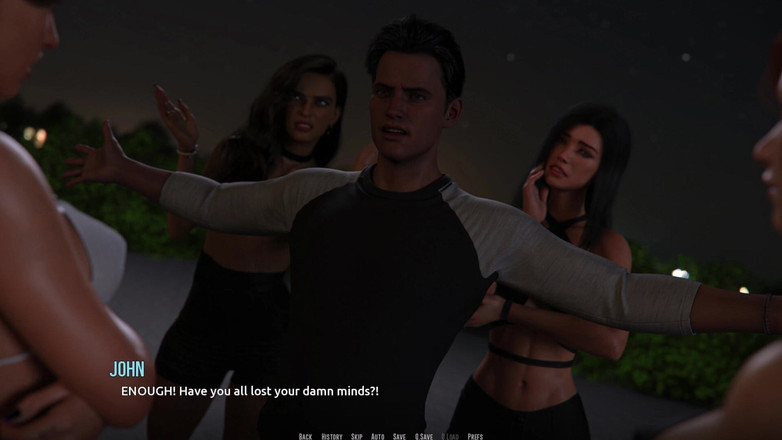 3D Cartoon Porn: Dominos Beach 9: John's Daring Wave Kings záchrana