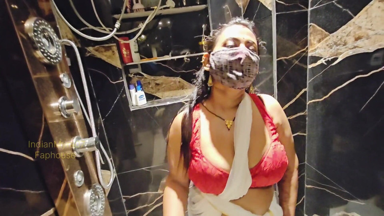 IndianMyra07: Step Mom Couldn't Control Herself After Seeing Stepson's Dick