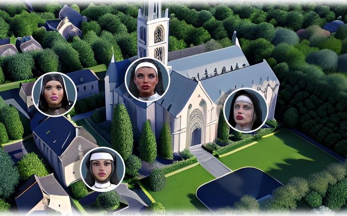 PornGameHunter: Complete Gameplay - Busty Naughty Nuns