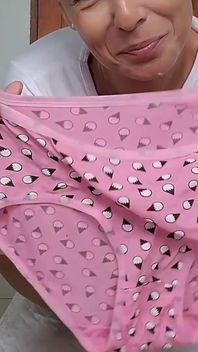 Gushing Pussy Squirty Pink Panty