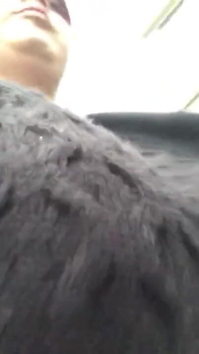 Fast walking braless (Roxanne Miller)