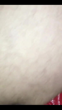 Loved This Session with Big Red Dildo Slamming up My Ass