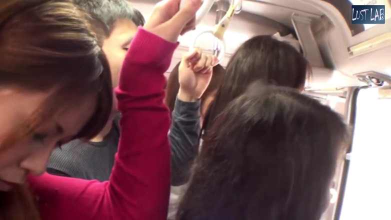 Lust lab: Crowded Bus Temptation - Surrounded by Married Women Who Turn the...