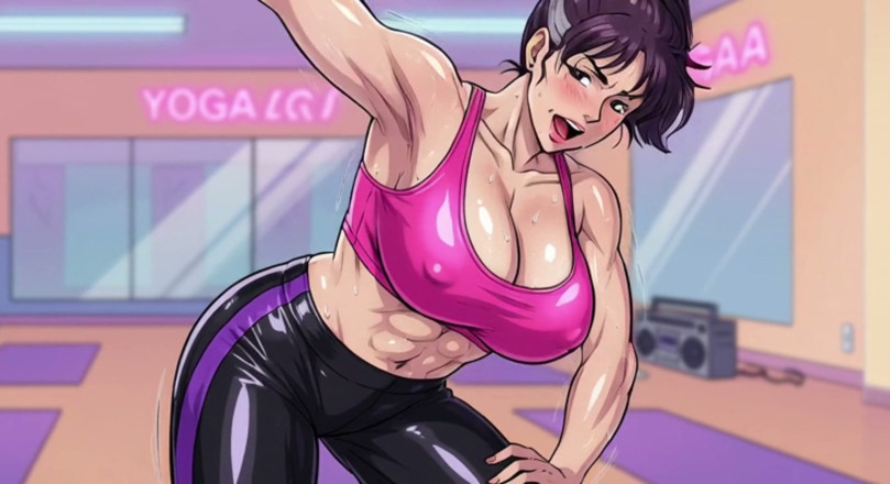 Huge Boobs: Йога з величезними цицьками