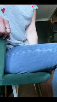 Wriggling in My Day Jeans and No Knickers