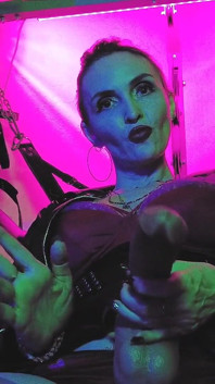 Dominatrix Eva LatexOvá Femdom Paní Big Dick BDSM Solo Gumové kožené podpatky žhavé sexy velký zadek