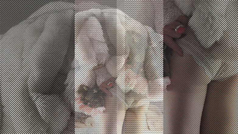 Trans fur bitch: Transfurlady tanzen in Bluefox und weißem Dessous