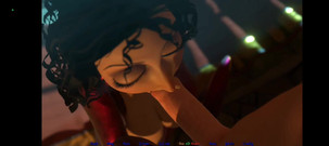 The anime king: Langes lockiges haar anal