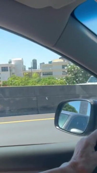 Bare Pussy While Driving