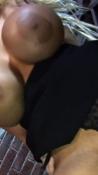 Two big tits full of milk for a big cock