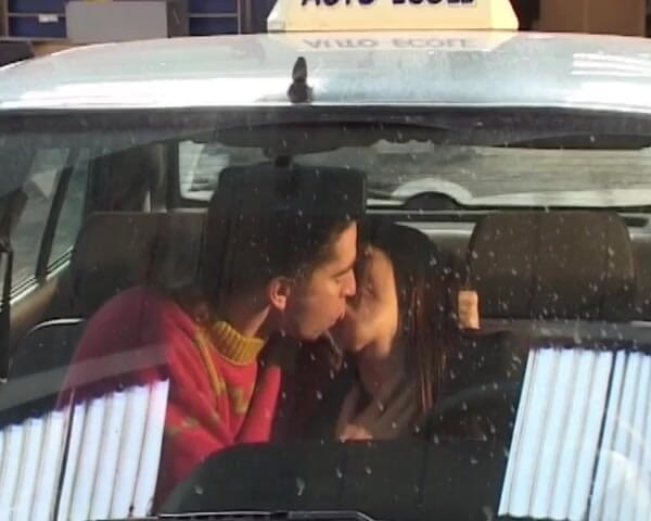 Filles Francaises: Şimdiye kadarki en ateşli kızıl saçlı Fransız arka koltukta anal...