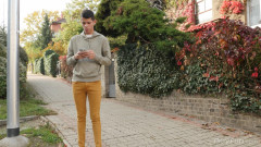 Boyfun: Kus latinoameričanky Andy Reyes bez kondomu Liam Rose