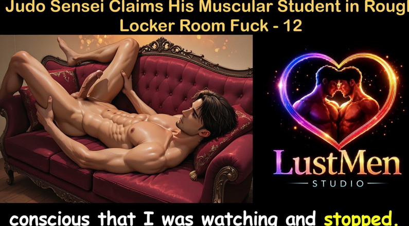 LustMen: Gay audio sexuální příběh - Judo Sensei si nárokuje jeho svalnatého...