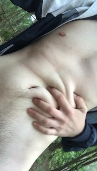 Sloppy Joe: Fat ass & big cock outdoor