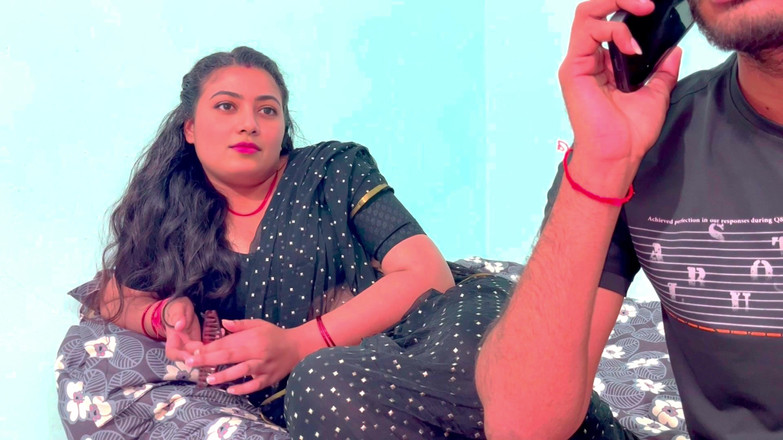 Hotty_ragini: 継母がシングルベッドを共有し、継息子を幸せにしたフルヒンディー語音声