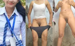 Gadis muda india dengan tubuh aduhai lagi mandi